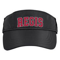 Personalized Regis Name Arch Adult Drive Performance Visor