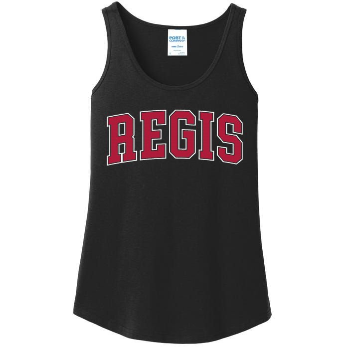 Personalized Regis Name Arch Ladies Essential Tank