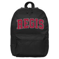 Personalized Regis Name Arch 16 in Basic Backpack