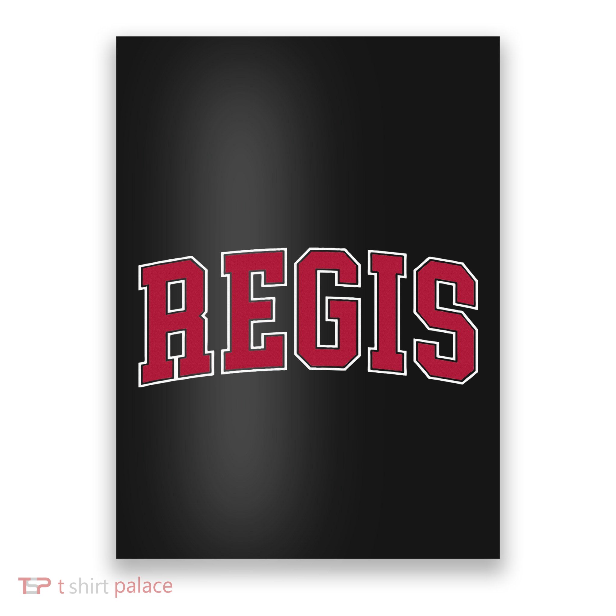Personalized Regis Name Arch Poster