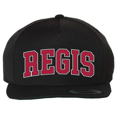 Personalized Regis Name Arch Wool Snapback Cap