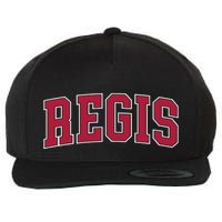 Personalized Regis Name Arch Wool Snapback Cap