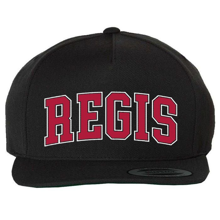 Personalized Regis Name Arch Wool Snapback Cap