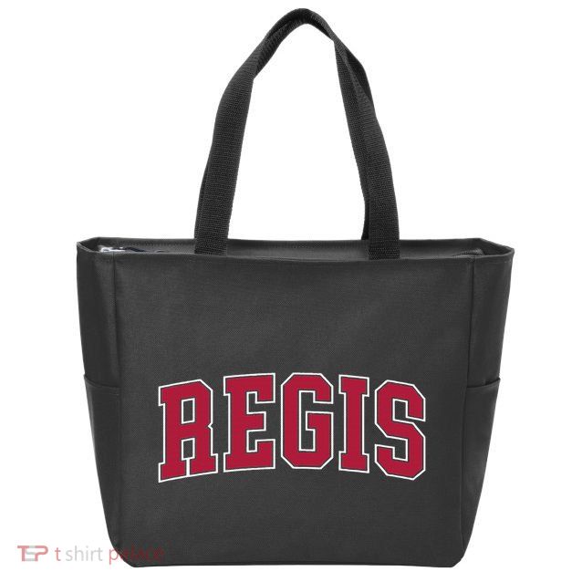 Personalized Regis Name Arch Zip Tote Bag