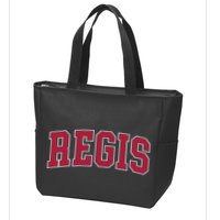 Personalized Regis Name Arch Zip Tote Bag