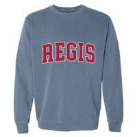 Personalized Regis Name Arch Garment-Dyed Sweatshirt
