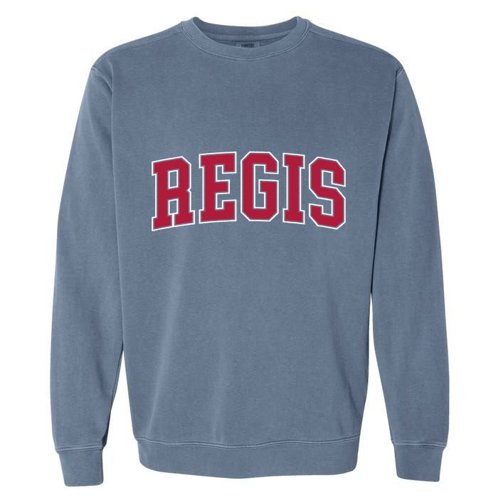 Personalized Regis Name Arch Garment-Dyed Sweatshirt