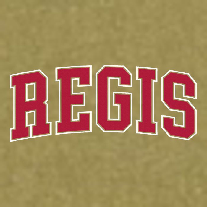 Personalized Regis Name Arch Garment-Dyed Women's Muscle Tee