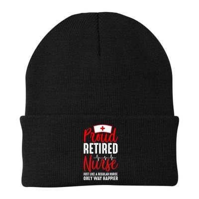 Proud Retired Nurse Just Like Regular Nurse Only Way Happier Beanie