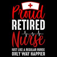 Proud Retired Nurse Just Like Regular Nurse Only Way Happier Wool Snapback Cap