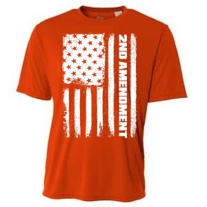 Pro 2nd Amendment American Flag Cooling Performance Crew T-Shirt