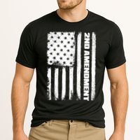 Pro 2nd Amendment American Flag Cooling Performance Crew T-Shirt