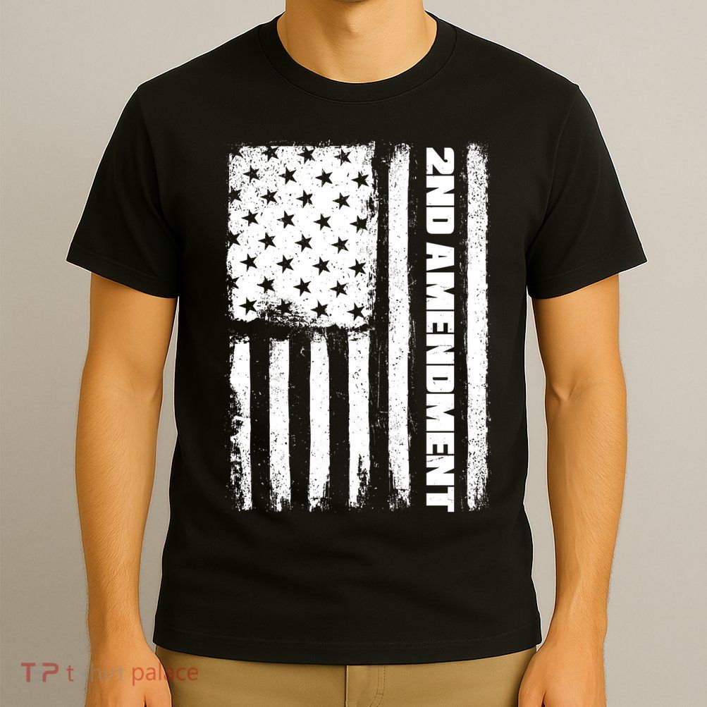 Pro 2nd Amendment American Flag T-Shirt