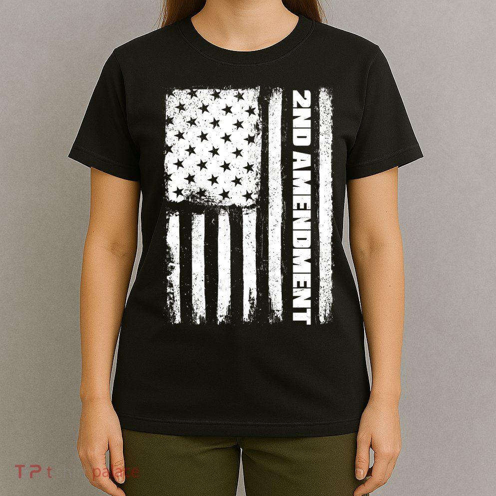 Pro 2nd Amendment American Flag T-Shirt
