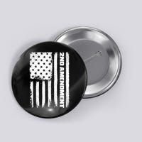 Pro 2nd Amendment American Flag Button