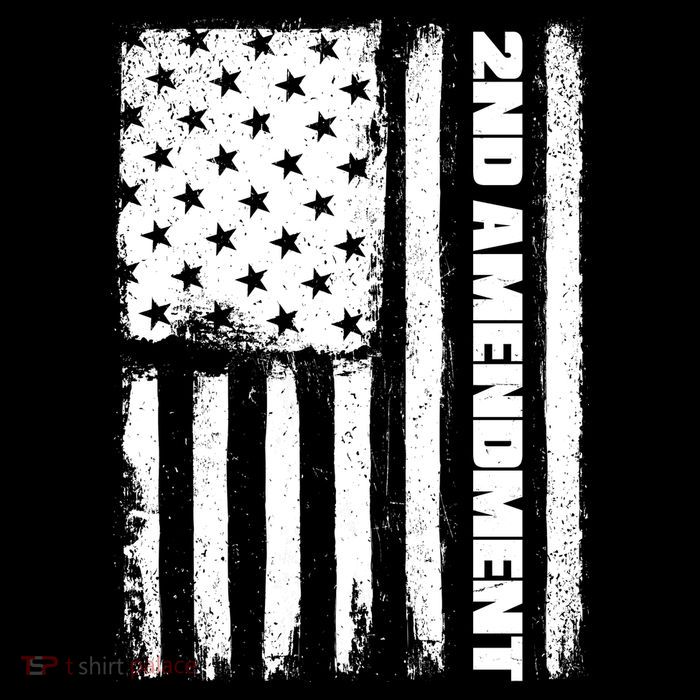 Pro 2nd Amendment American Flag Cooling Performance Long Sleeve Crew
