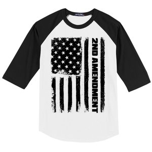 Pro 2nd Amendment American Flag Baseball Sleeve Shirt