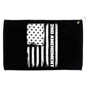 Pro 2nd Amendment American Flag Grommeted Golf Towel