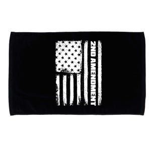 Pro 2nd Amendment American Flag Microfiber Hand Towel