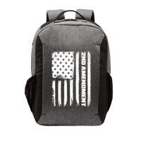 Pro 2nd Amendment American Flag Vector Backpack