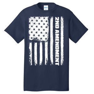 Pro 2nd Amendment American Flag Tall T-Shirt