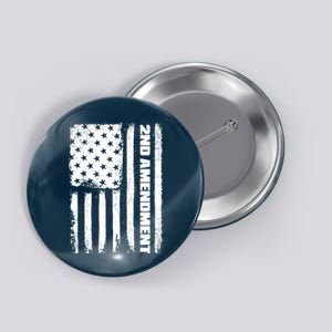 Pro 2nd Amendment American Flag Button