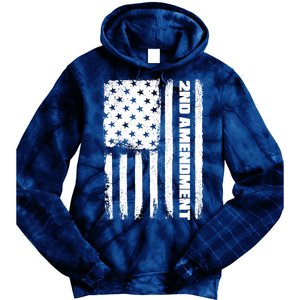 Pro 2nd Amendment American Flag Tie Dye Hoodie