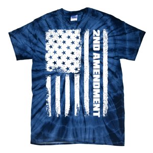 Pro 2nd Amendment American Flag Tie-Dye T-Shirt