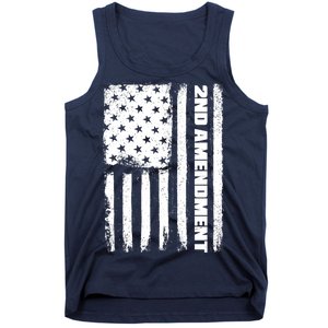 Pro 2nd Amendment American Flag Tank Top