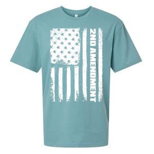 Pro 2nd Amendment American Flag Sueded Cloud Jersey T-Shirt