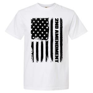 Pro 2nd Amendment American Flag Garment-Dyed Heavyweight T-Shirt