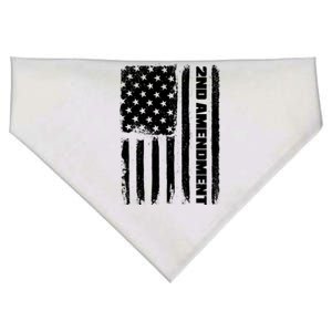 Pro 2nd Amendment American Flag USA-Made Doggie Bandana