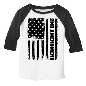 Pro 2nd Amendment American Flag Toddler Fine Jersey T-Shirt