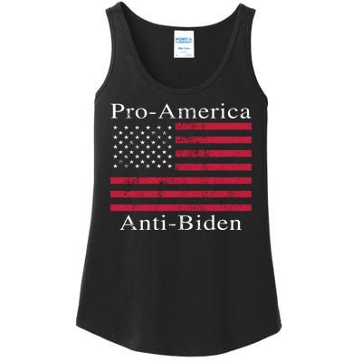 Pro-America Anti-Biden Ladies Essential Tank