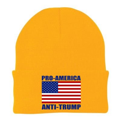 Pro America Anti Trump Knit Cap Winter Beanie