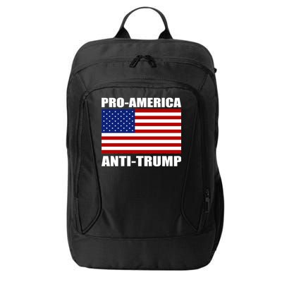 Pro America Anti Trump City Backpack