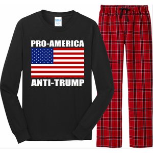 Pro America Anti Trump Long Sleeve Pajama Set