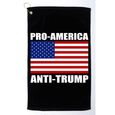 Pro America Anti Trump Platinum Collection Golf Towel