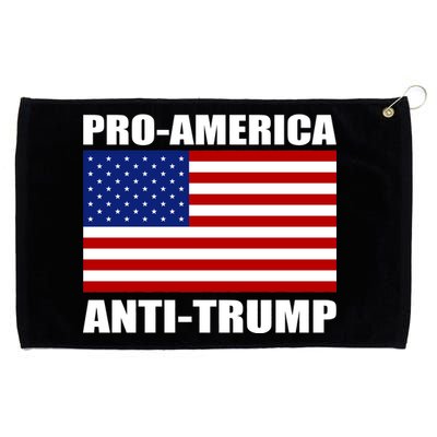 Pro America Anti Trump Grommeted Golf Towel