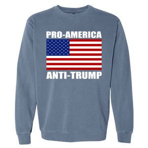 Pro America Anti Trump Garment-Dyed Sweatshirt