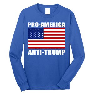 Pro America Anti Trump Long Sleeve Shirt