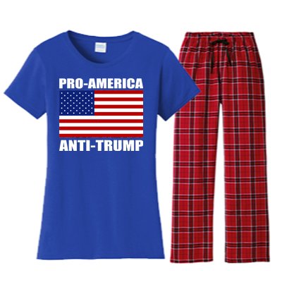 Pro America Anti Trump Women's Flannel Pajama Set