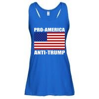 Pro America Anti Trump Ladies Essential Flowy Tank