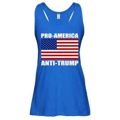 Pro America Anti Trump Ladies Essential Flowy Tank