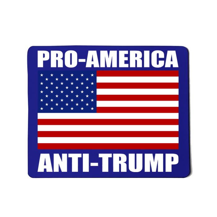 Pro America Anti Trump Mousepad