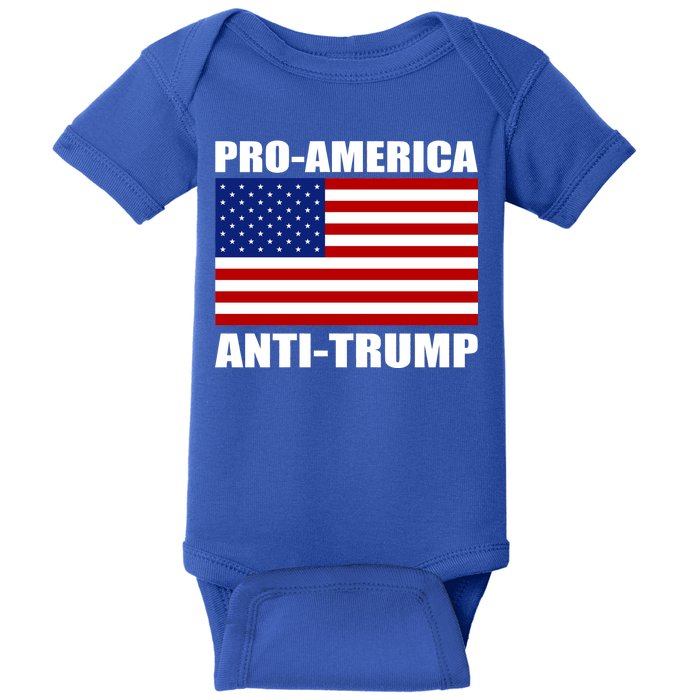 Pro America Anti Trump Baby Bodysuit