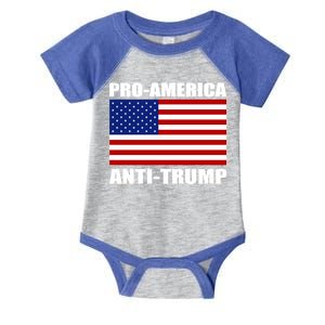 Pro America Anti Trump Infant Baby Jersey Bodysuit