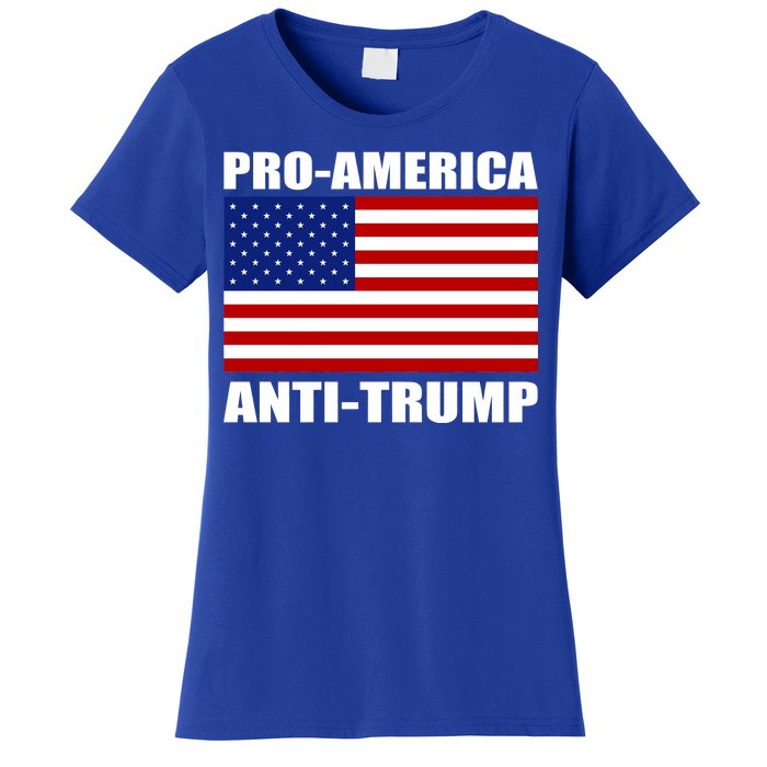 Pro America Anti Trump Women's T-Shirt