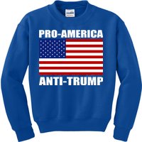 Pro America Anti Trump Kids Sweatshirt