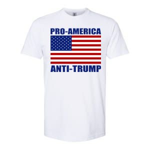 Pro America Anti Trump Softstyle CVC T-Shirt